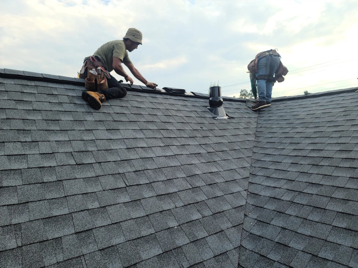 Professional roof repair project completed in the Twin Cities - Exteriors Plus Roofing
