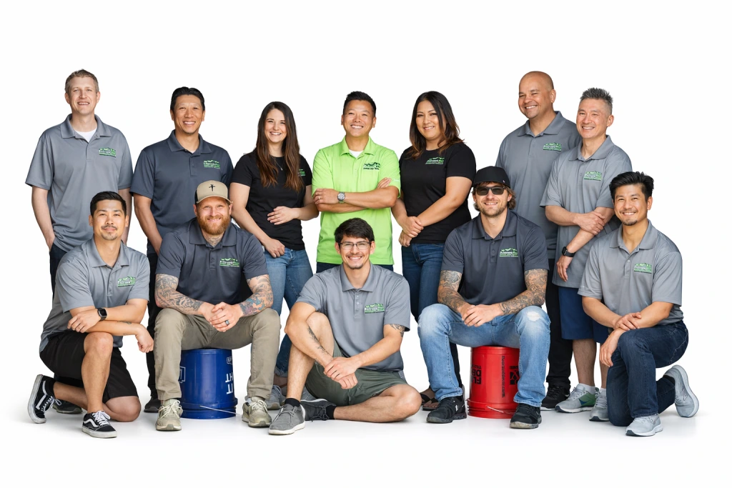 Professional roof installation